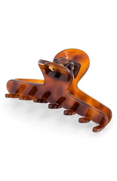 Alexandre De Paris Claw Clip In Brown