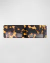 Alexandre De Paris Curved Tortoise French Barrette