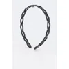 Alexandre De Paris Gaite Cutout Ultracomfort Acetate Headband In Black