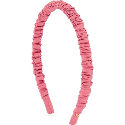 Alexandre De Paris Gathered Headband In Pink
