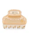 Alexandre De Paris Gold-plated Crystal-embellished Claw Hair Clip