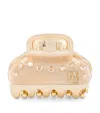 Alexandre De Paris Gold-plated Crystal-embellished Claw Hair Clip