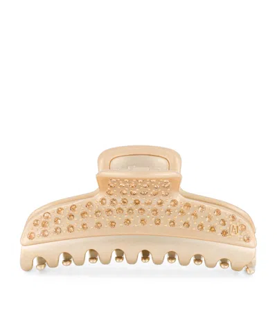 Alexandre De Paris Gold-plated Crystal-embellished Claw Hair Clip