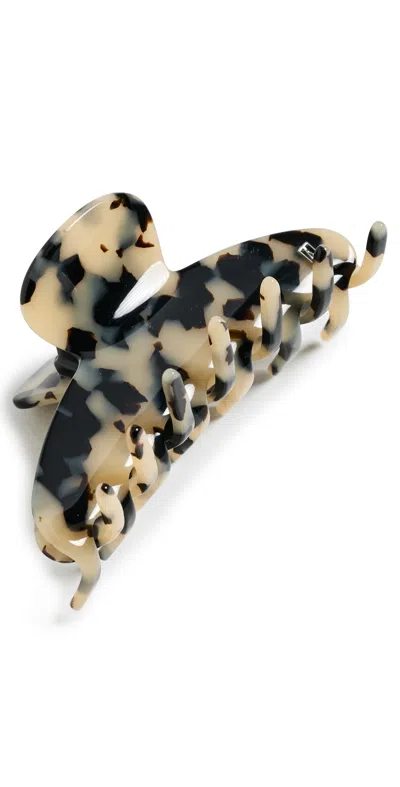 Alexandre De Paris Hair Clip Marble In Gray
