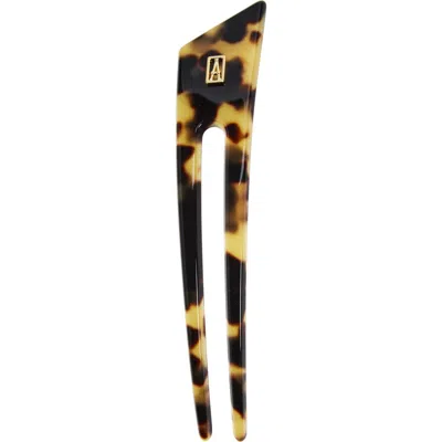 Alexandre De Paris Hair Pin In Brown
