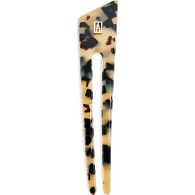 Alexandre De Paris Hair Pin In Brown