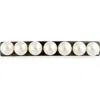 Alexandre De Paris Imitation Pearl Barrette In Black