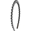 Alexandre De Paris Imitation Pearl Headband In Black