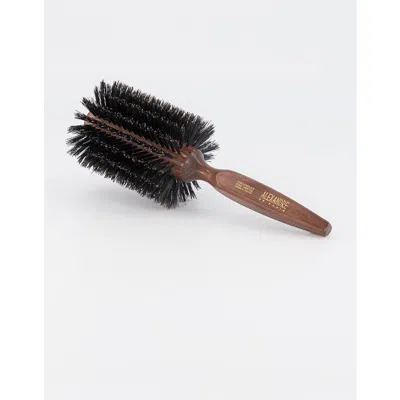 Alexandre De Paris La Gironde Round Hair Brush In Brown