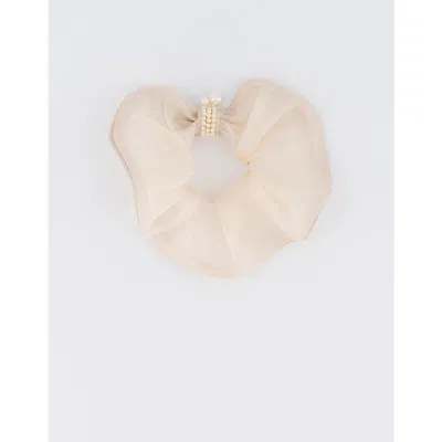 Alexandre De Paris Organza Silk Scrunchie