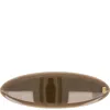 Alexandre De Paris Oval Brun Barrette In Gold