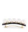 Alexandre De Paris Oversize Pearl-detail Slide Hair Clip In Black