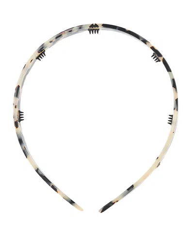 Alexandre De Paris Plaisance Acetate Headband In Neutral