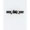 Alexandre De Paris Poesie Acetate And Pearls Barrette In Black