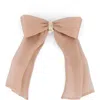 Alexandre De Paris Silk Bow Barrette
