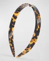 Alexandre De Paris Timeless Les Classiques Serre-tete Headband In Tortoise
