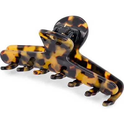 Alexandre De Paris Slender Claw Clip In Tortoise