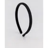 Alexandre De Paris Suede Headband In Black