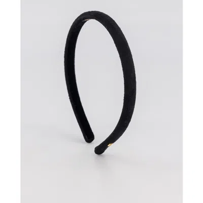 Alexandre De Paris Suede Headband