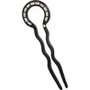 Alexandre De Paris Swarovski Crystal Barrette In Black