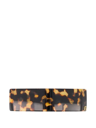 Alexandre De Paris Tuilerie Que Cheval Tortoiseshell Barrette In Pattern