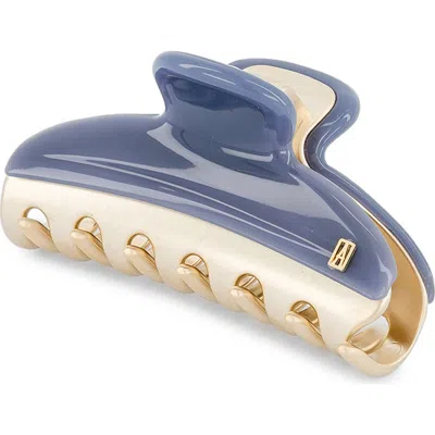 Alexandre De Paris Vendome Medium Claw Hair Clip In Blue