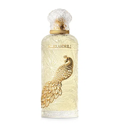 Alexandre J Imperial Peacock Eau De Parfum Gold Edition In White
