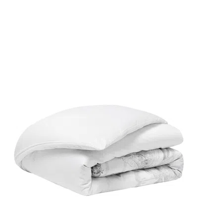 Alexandre Turpault Amazone Super King Duvet Cover In White