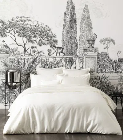 Alexandre Turpault Cotton Teophile King Duvet Cover In White