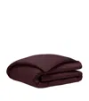 Alexandre Turpault Cotton Teophile Super King Flat Sheet In Purple