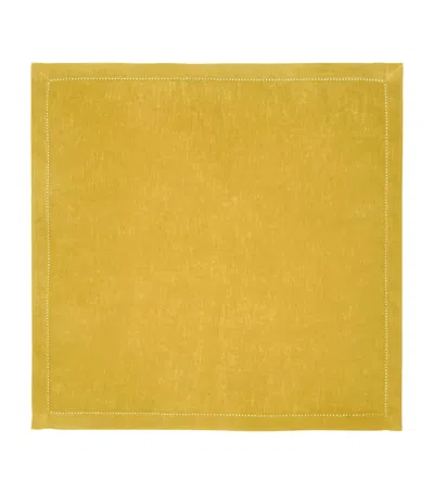 Alexandre Turpault Florence Napkin In Yellow