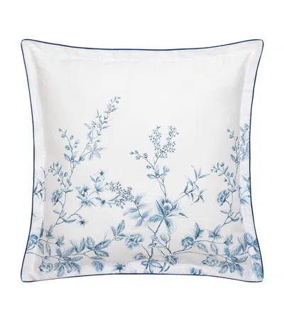 Alexandre Turpault Organic Cotton Amboise Pillowcase In Blue