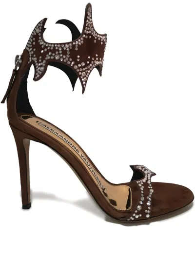 Alexandre Vauthier 105mm Crystal-embellished Sandals