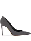 Alexandre Vauthier 105mm Patent Pumps In Grey