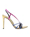 Alexandre Vauthier 110mm Rhinestone-embellished Sandals In Multicolor