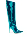Alexandre Vauthier Alex 105mm Knee-high Boots In 蓝色