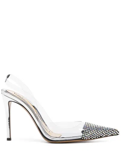 ALEXANDRE VAUTHIER AMBER GHOST 100MM PUMPS