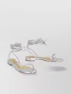 Alexandre Vauthier Amina Crystal-embellished Leather Sandals