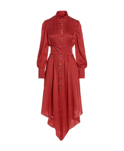 ALEXANDRE VAUTHIER ALEXANDRE VAUTHIER ASYMMETRIC LONG-SLEEVED DRESS
