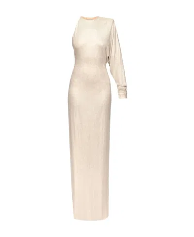 Alexandre Vauthier Asymmetrical Dress 7425.00 In Neutral