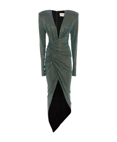 Alexandre Vauthier Asymmetrical Dress In Black