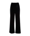 Alexandre Vauthier Belt Ring Casual Pants In Black