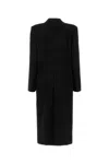 Alexandre Vauthier Tailored Double-breasted Wool Blend Coat In Black