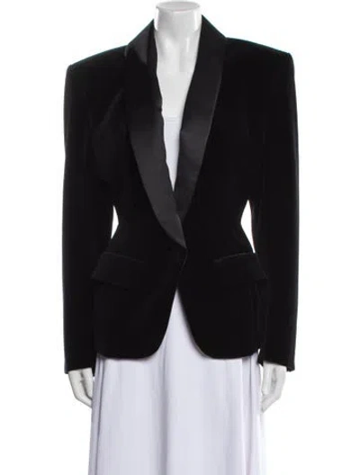 Pre-owned Alexandre Vauthier Blazer In Black