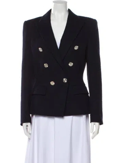 Pre-owned Alexandre Vauthier Blazer In Blue