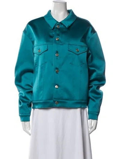 Pre-owned Alexandre Vauthier Blazer In Blue