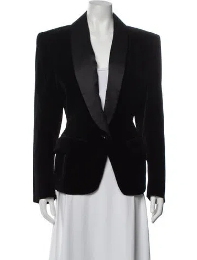 Pre-owned Alexandre Vauthier Blazer In Blue