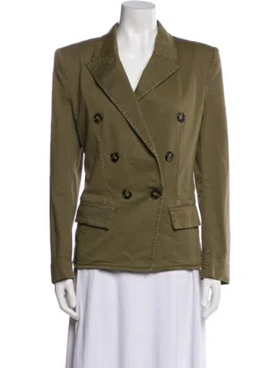 Pre-owned Alexandre Vauthier Blazer In Green