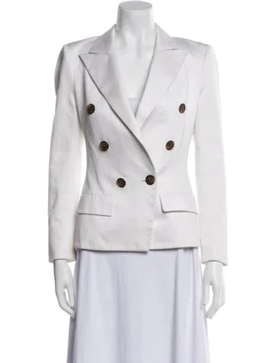 Pre-owned Alexandre Vauthier Blazer In White