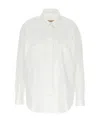 Alexandre Vauthier White Pocket Shirt In White